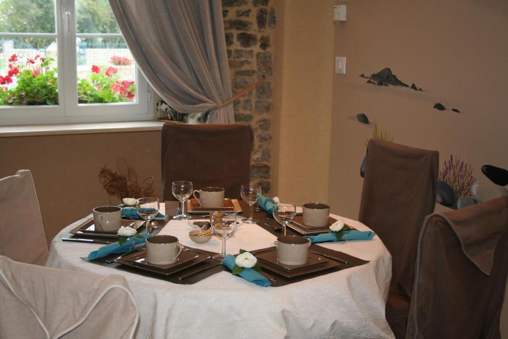 Chambres Du Logis De La Mare Du Parc Surtainville Luaran gambar
